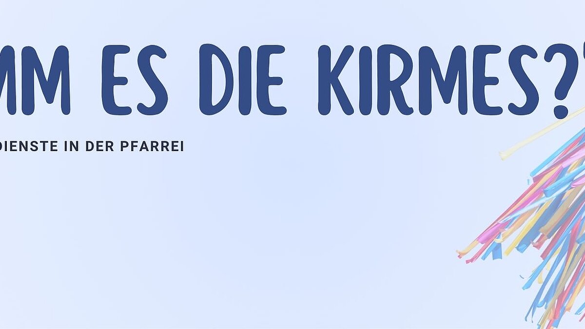 Kirmes in der Pfarrei