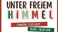 Unter freiem Himmel