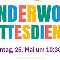 Kinderwortgottesdienst im Mai