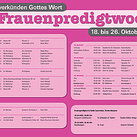 Frauenpredigtwoche - wir sind dabei!
